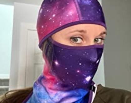 Ski Girl in Mask