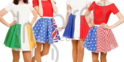 Girls from different countries